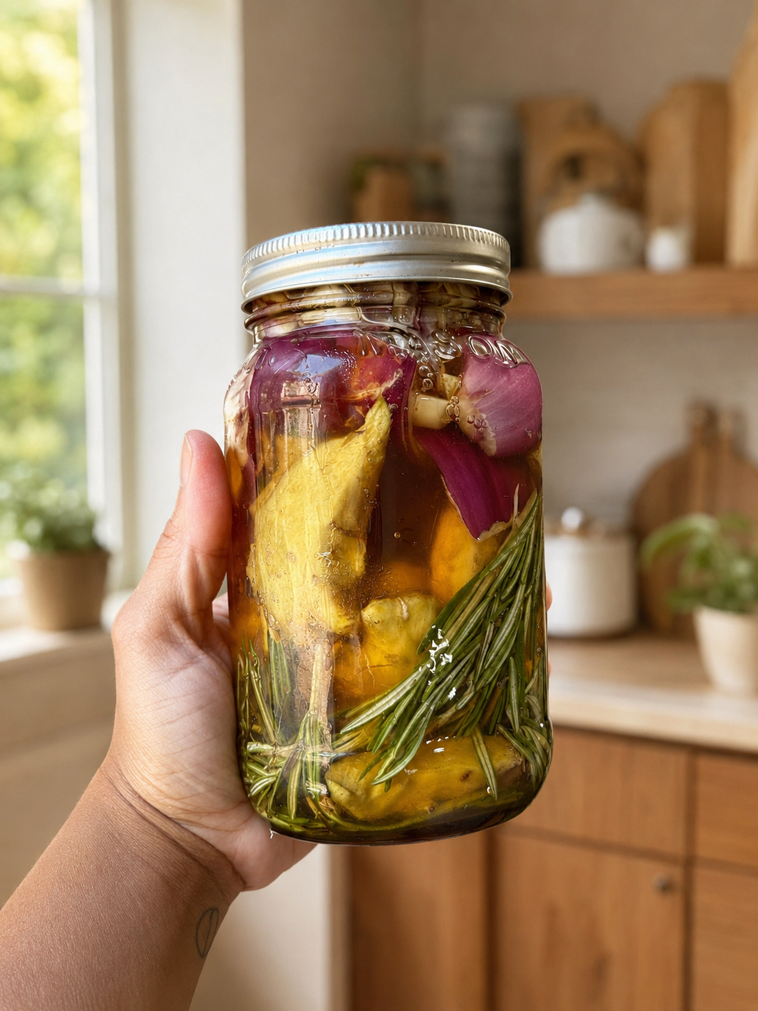 The Homemade Wellness Syrup I Keep in My Kitchen During the School Year